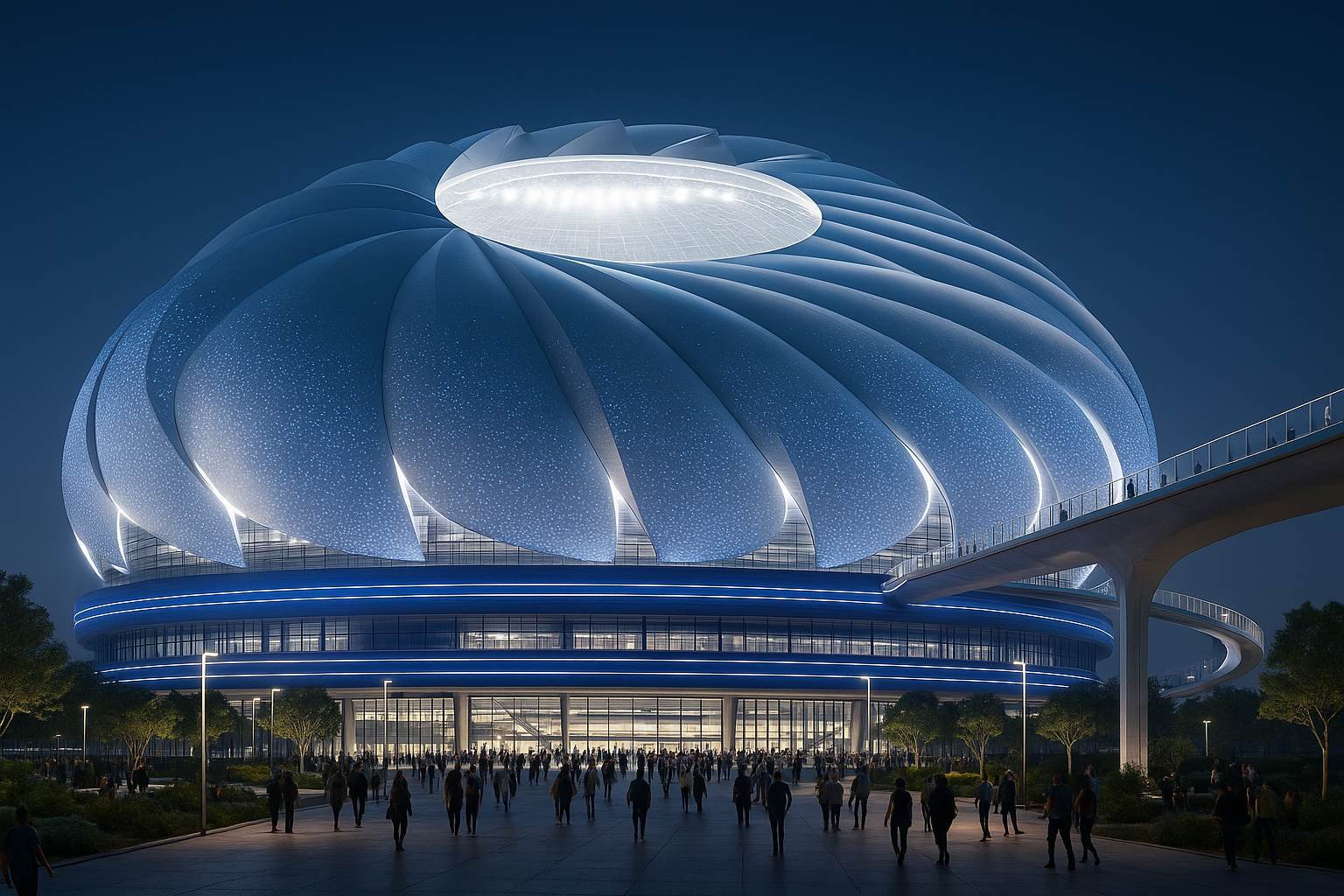 Modern football facilities in Saudi Arabia